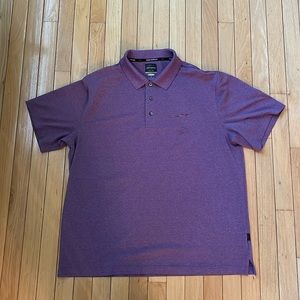 Purple Greg Norman Golf Polo Shirt